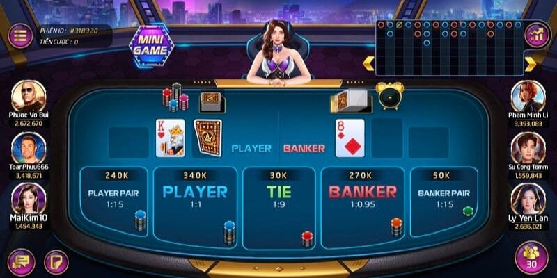 Hướng dẫn chơi Baccarat cơ bản